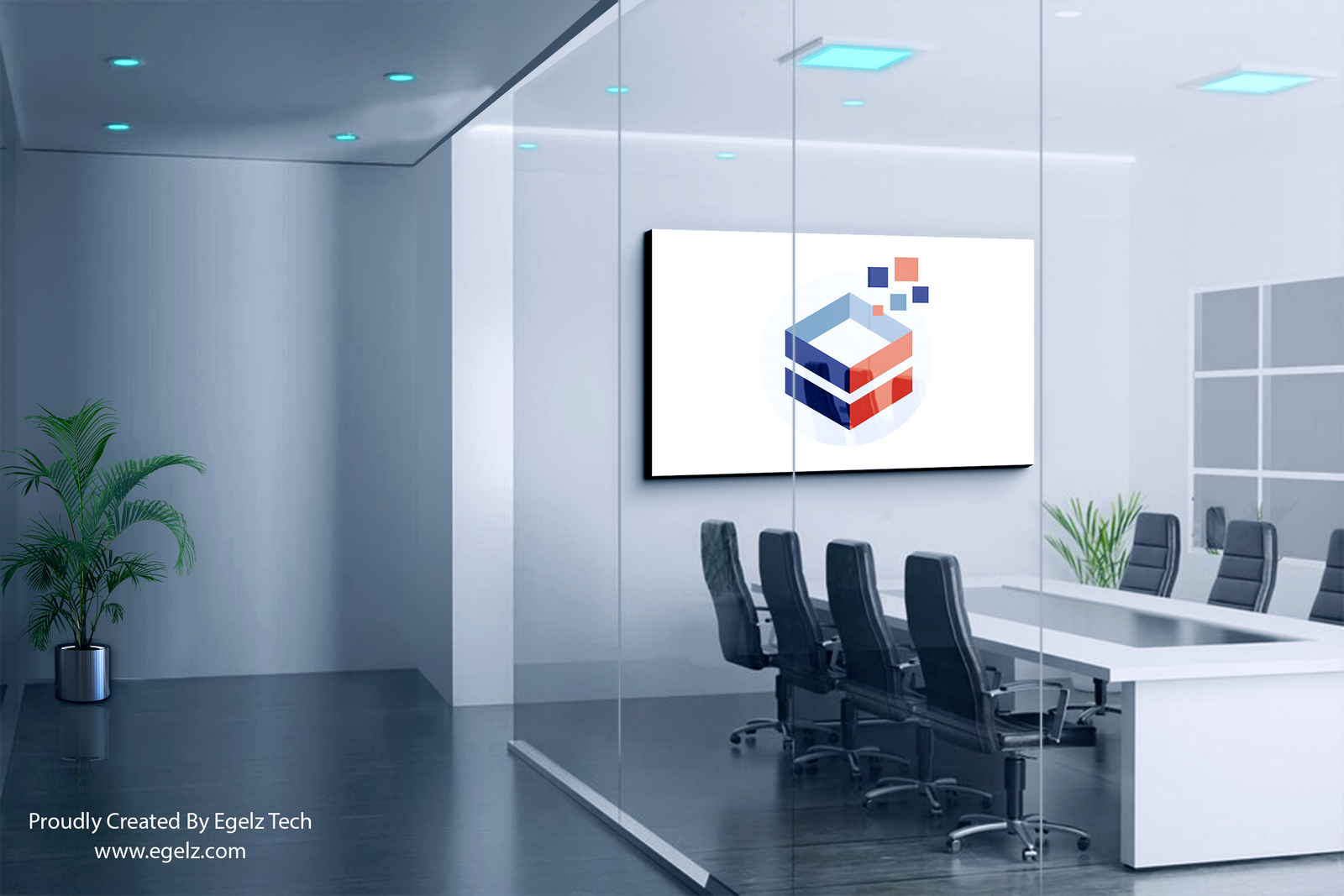 Free Professional Office Logo Mockup4